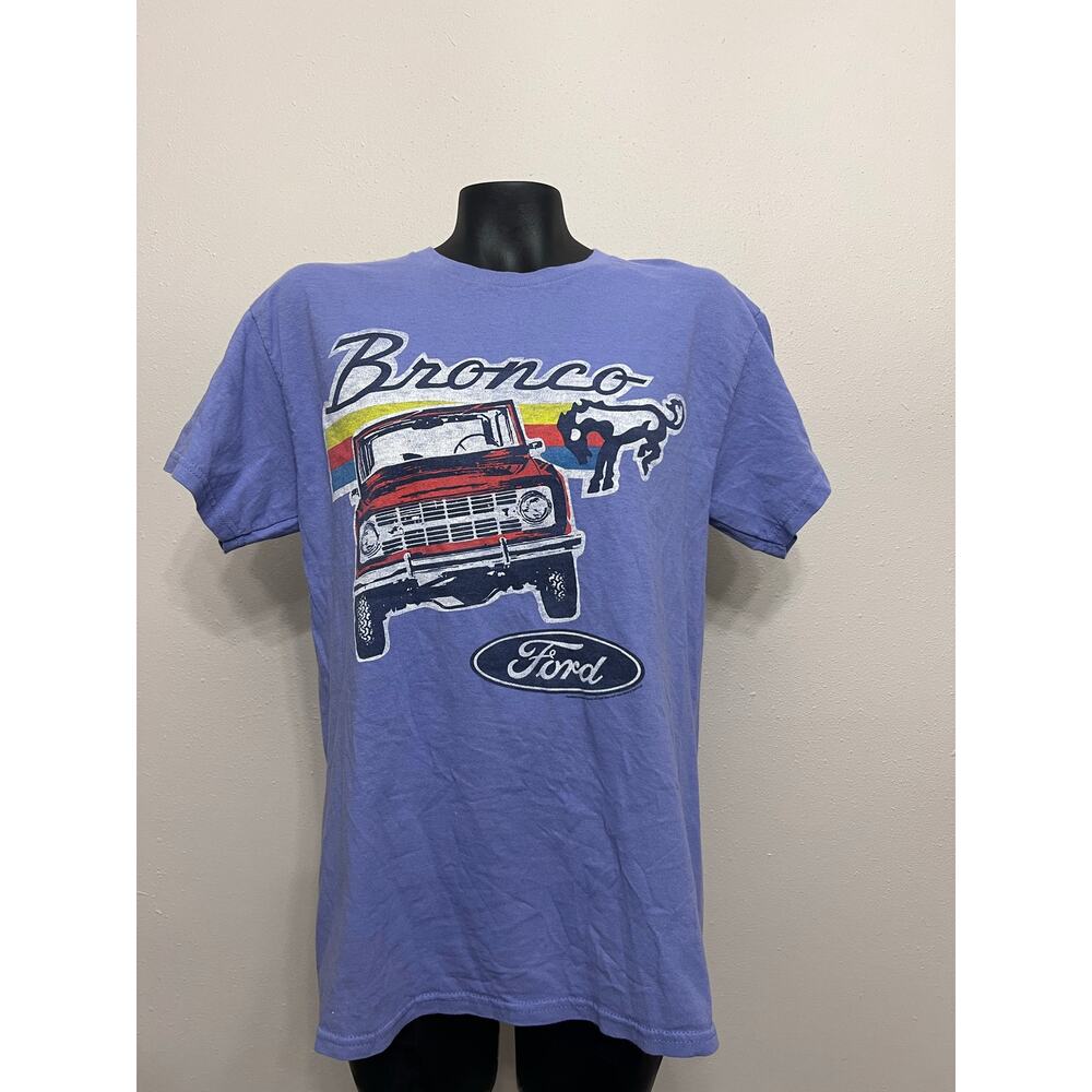 Ford Bronco Graphic T-Shirt Women’s‎ XS Colorful Graphics Junk Food Clothing